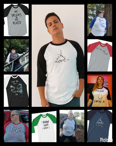 3/4 Sleeve Raglan Shirt