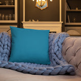 Love Yourself Turquoise Basic Pillow