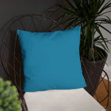 Love Yourself Turquoise Basic Pillow