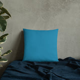Love Yourself Turquoise Basic Pillow