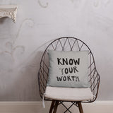 know Your Work Basic Pillow