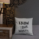 know Your Work Basic Pillow