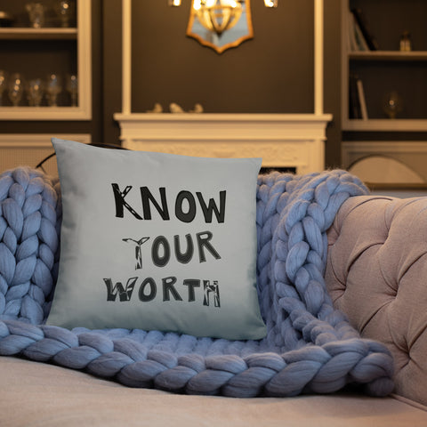 know Your Work Basic Pillow