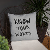 know Your Work Basic Pillow