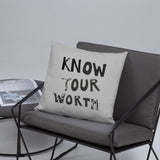 know Your Work Basic Pillow