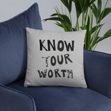 know Your Work Basic Pillow