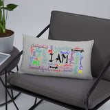 I AM (Rainbow) Basic Pillow