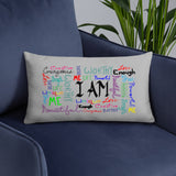 I AM (Rainbow) Basic Pillow