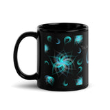 You Are Life Black Glossy Mug