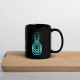 Love Yourself Black Glossy Mug
