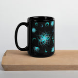 Do What You Love Black Glossy Mug