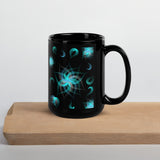 Do What You Love Black Glossy Mug