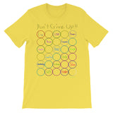 Don't Give Up Unisex short sleeve t-shirt