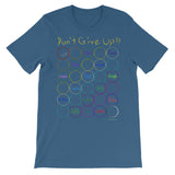 Don't Give Up Unisex short sleeve t-shirt