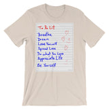 To Do List Short-Sleeve Unisex T-Shirt