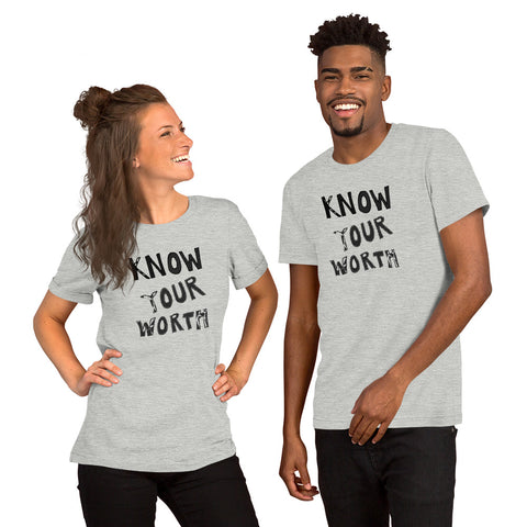 Know Your Worth Unisex t-shirt