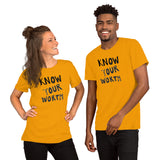 Know Your Worth Unisex t-shirt