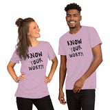 Know Your Worth Unisex t-shirt