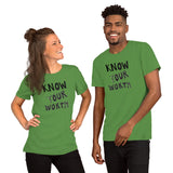 Know Your Worth Unisex t-shirt