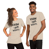 Know Your Worth Unisex t-shirt