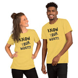 Know Your Worth Unisex t-shirt