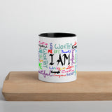 I Am (Rainbow) Mug with Color Inside