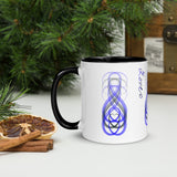 Love Yourself Purple Mug with Color Inside