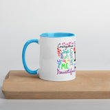 I Am (Rainbow) Mug with Color Inside