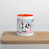 I Am (Rainbow) Mug with Color Inside