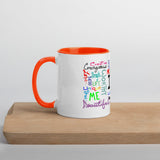 I Am (Rainbow) Mug with Color Inside