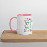 I Am (Rainbow) Mug with Color Inside