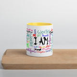I Am (Rainbow) Mug with Color Inside