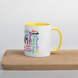 I Am (Rainbow) Mug with Color Inside