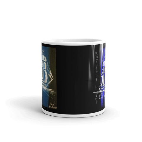 Guide Your Sail White glossy mug